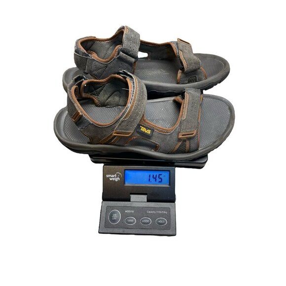 Teva Men's Katavi 2 Black Olive Suede Hiking Sandals 1019192 Size 10 - Picture 7 of 7